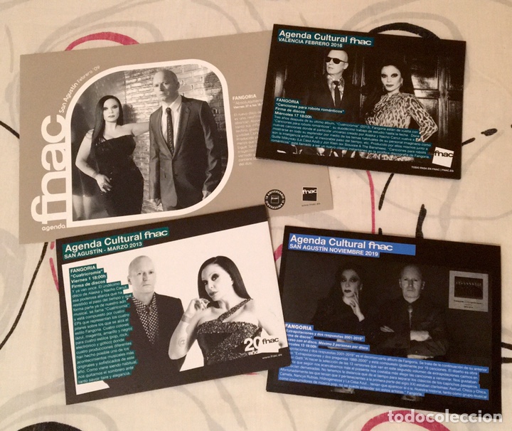 Cat&aacute;logos publicitarios: FANGORIA ALASKA LOTE DE 5 PROGRAMAS FNAC - Foto 1