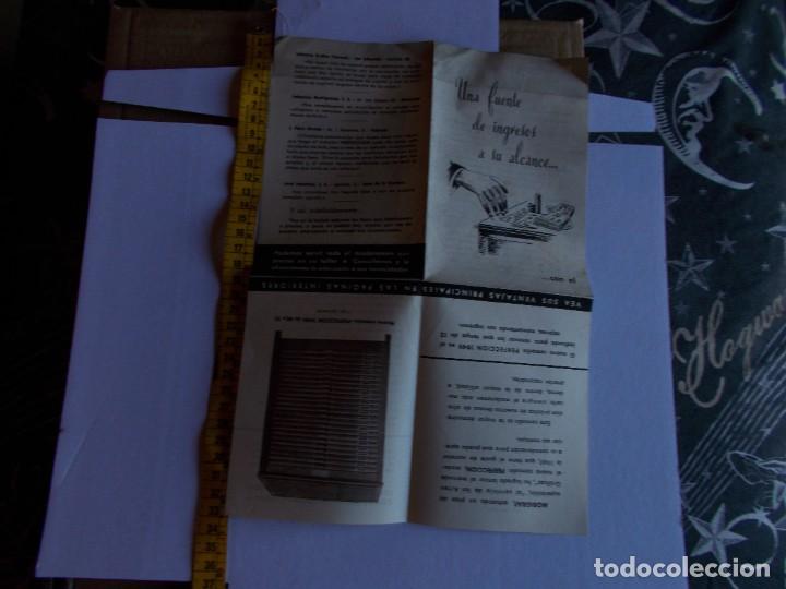 Werbekataloge: PEQUE&Ntilde;O CATALOGO PUBLICITARIO,DE MUEBLE,A&Ntilde;OS 60,70