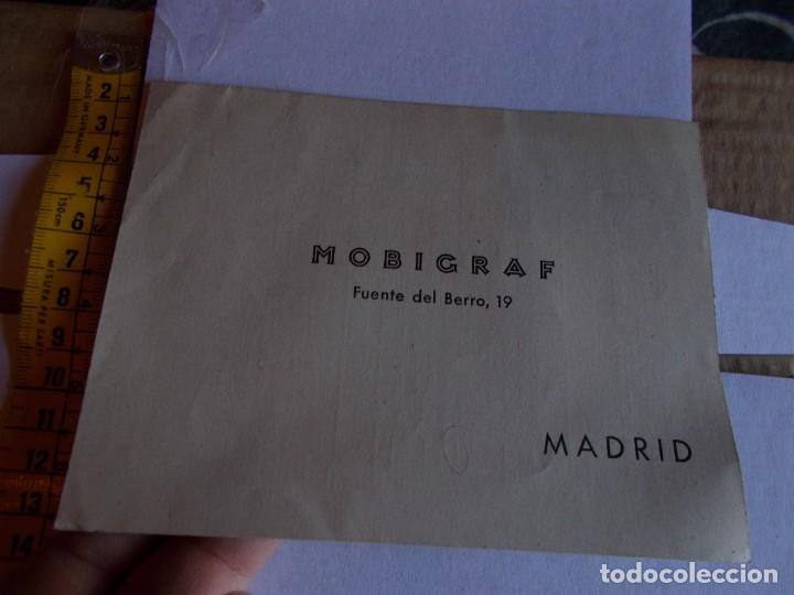 Werbekataloge: MOBIGRAF LISTA DE PRECIOS,MADRID A&Ntilde;OS 60,70