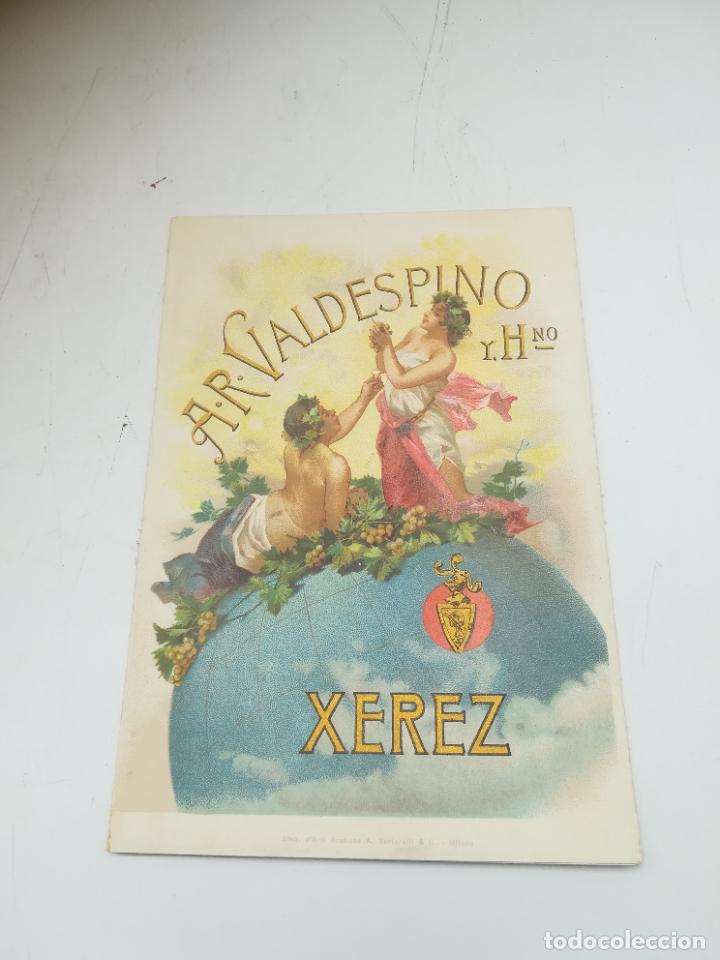 Catalogues publicitaires: FOLLETO PUBLICITARIO. A.R.VALDESPINO Y HNO. PLANO, IM&Aacute;GENES Y LISTA DE PRECIOS. VER IM&Aacute;GENES A COLOR