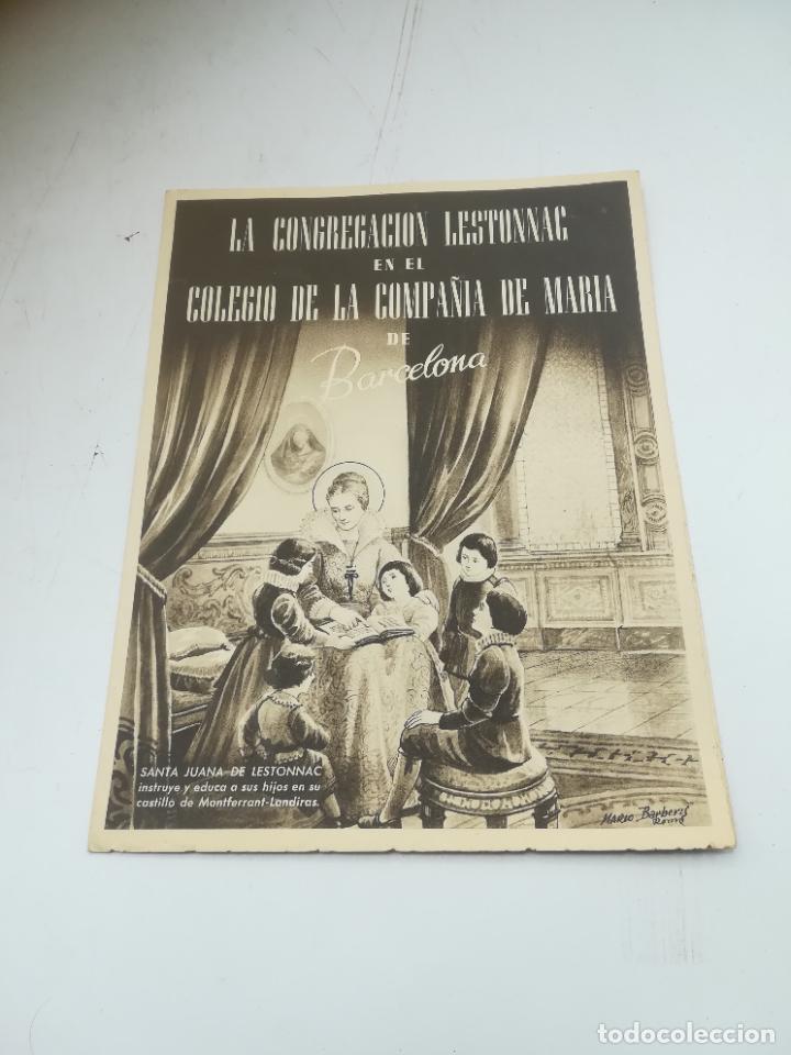 Catalogues publicitaires: LA CONGREGACI&Oacute;N LESTONNAC EN EL COLEGIO DE LA COMPA&Ntilde;IA DE MARIA DE BARCELONA. 1951. VER