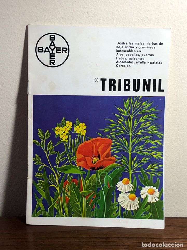 Cat&aacute;logos publicit&aacute;rios: FOLLETO CAT&Aacute;LOGO BAYER TRIBUNIL CONTRA MALAS HIERBAS