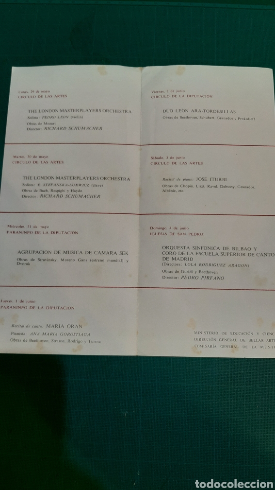 Cat&aacute;logos publicitarios: M&Uacute;SICA LUGO CORPUS LUCENSE PROGRAMA - Foto 2