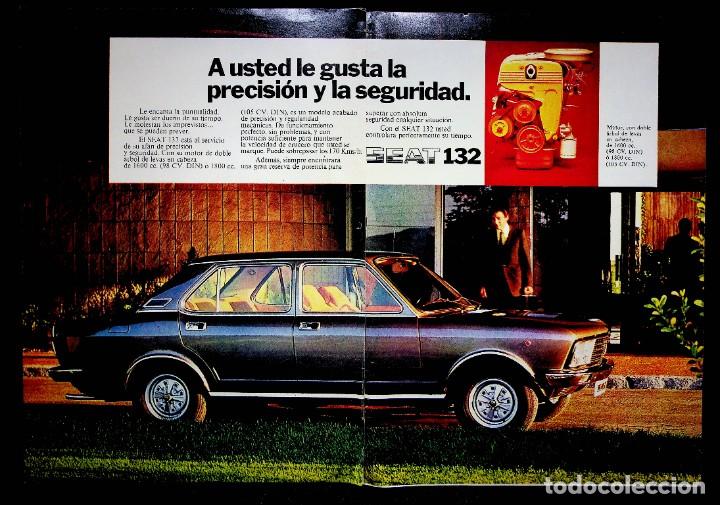 Cat&aacute;logos publicitarios: PUBLICIDAD ANTIGUA. SEAT 132. 1973.