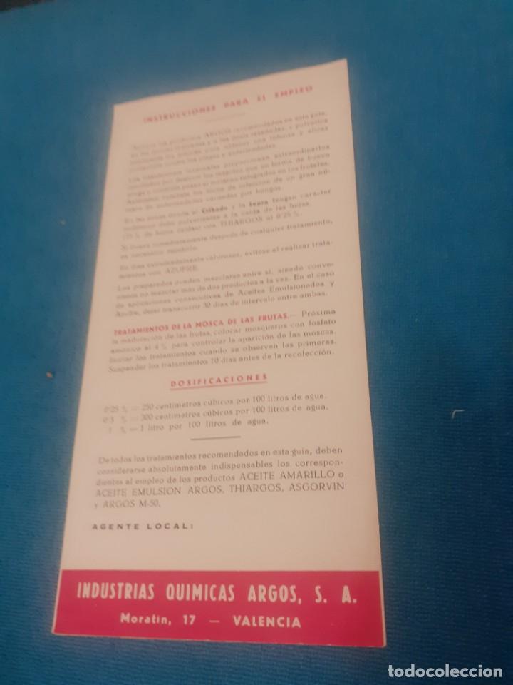 Cat&aacute;logos publicitarios: triptico de quimicos agricolas - Foto 3