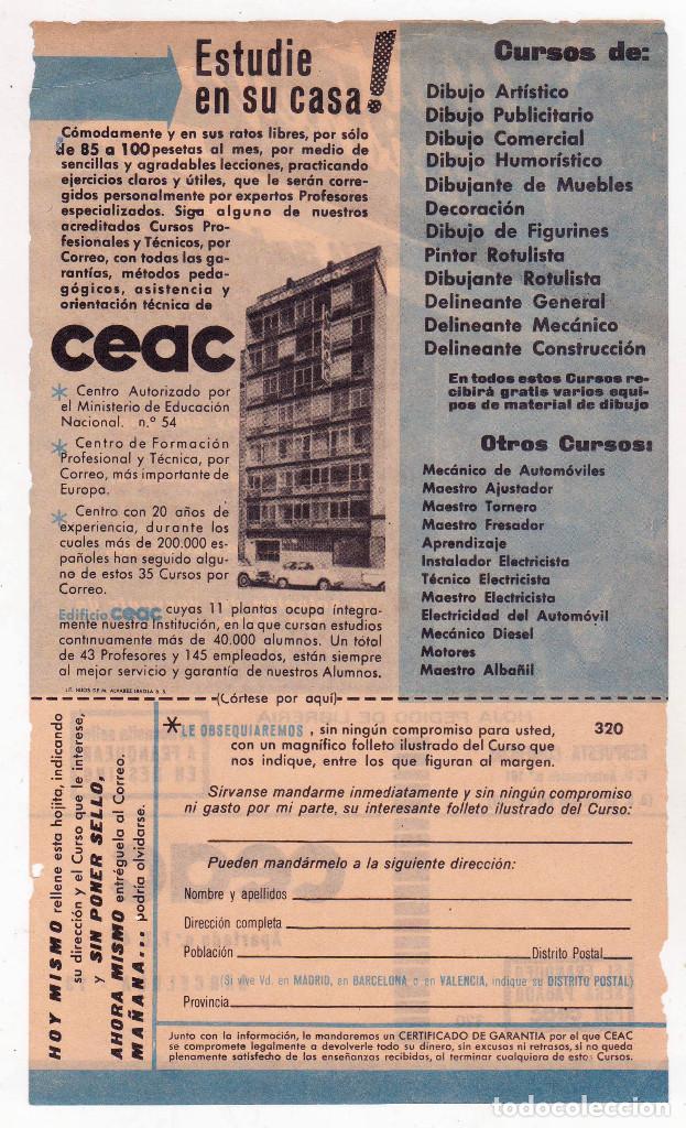 Cat&aacute;logos publicitarios: CEAC - HOJA PEDIDO DE LIBRER&Iacute;A - Foto 3