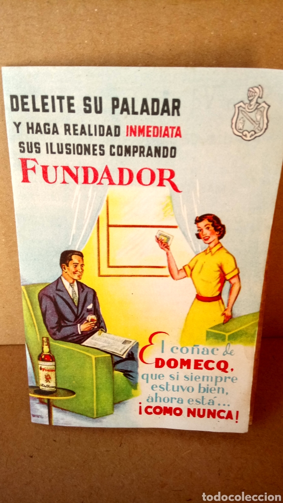 Cataloghi pubblicitari: FOLLETO DE CO&Ntilde;AC FUNDADOR. A&Ntilde;OS 60.
