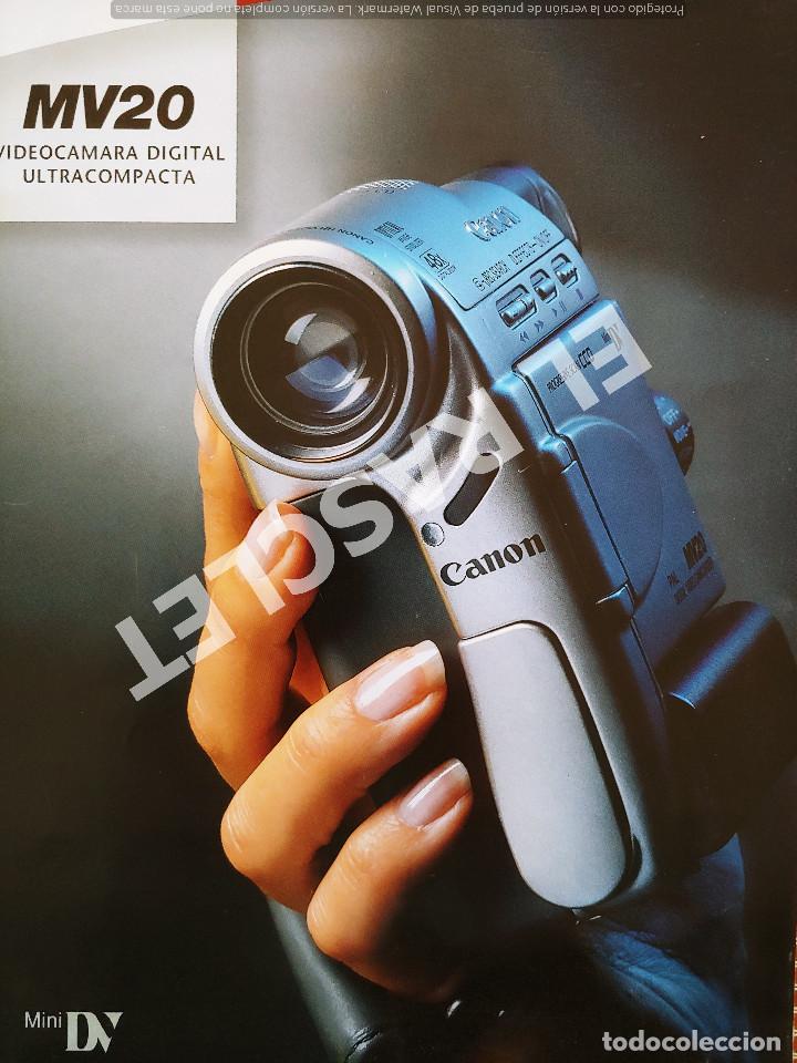 Cat&aacute;logos publicitarios: CATALOGO PUBLICIDAD - CANON MV20 -VIDEOCAMARA DIGITAL