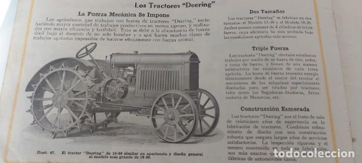Advertising Catalogs: PRECIOSO CATALOGO DE DEERING - SEGADORAS, TRACTORES, SELLO DE MUGICA ARELLANO Y CIA DE CIUDAD RE