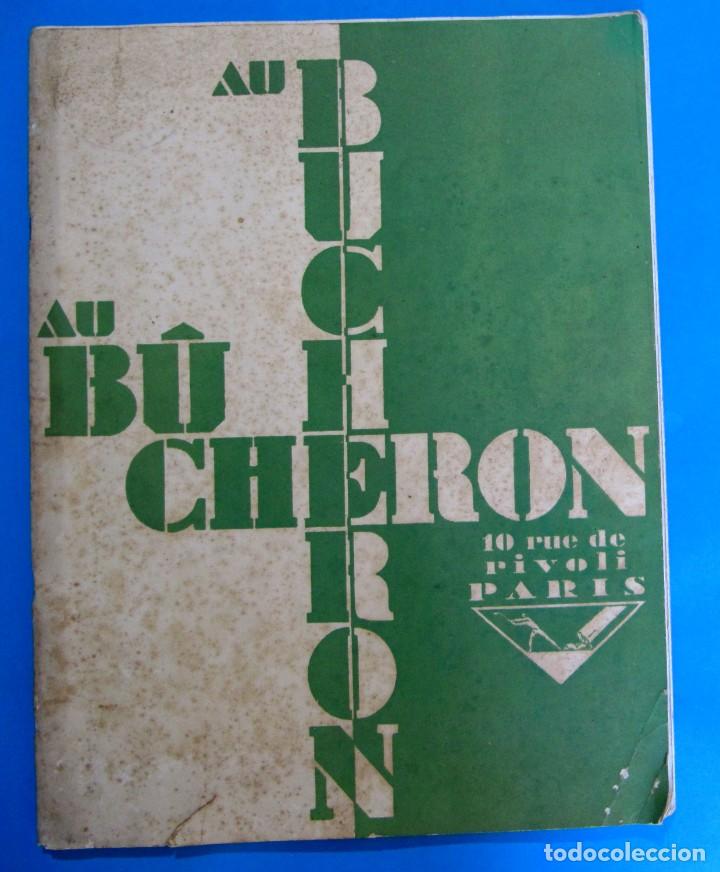 Cat&aacute;logos publicitarios: CAT&Aacute;LOGO DE MUEBLES. ARMARIOS CAMAS, MESAS, SILLAS, L&Aacute;MPARAS, ETC. AU B&Ucirc;CHERON, 1933.