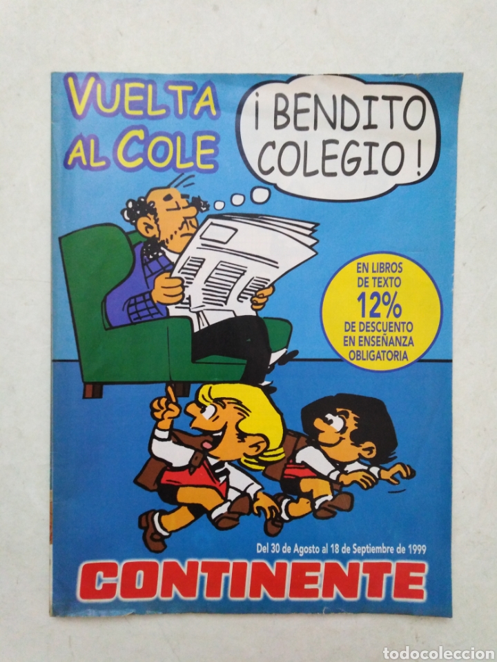 Cat&aacute;logos publicitarios: Revista publicidad CONTINENTE ( 1999 )