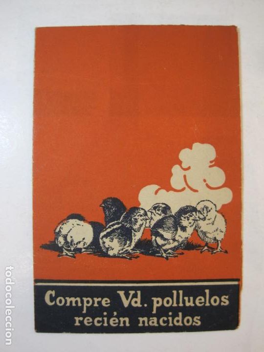 Advertising Catalogs: ARENYS DE MAR-GRANJA PARAISO-COMPRE USTED POLLUELOS-CATALOGO PUBLICIDAD-VER FOTOS-(K-4657)
