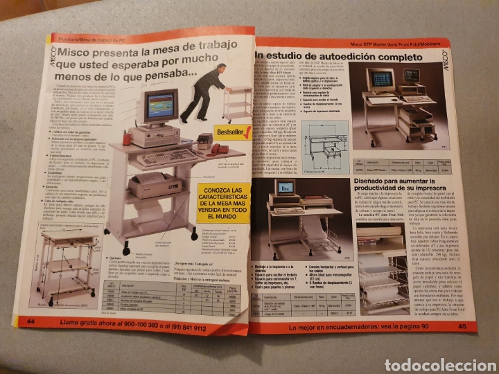 Cat&aacute;logos publicitarios: Catalogo MISCO+suplemento+ Documento de suscripci&oacute;n 1990 - Foto 6