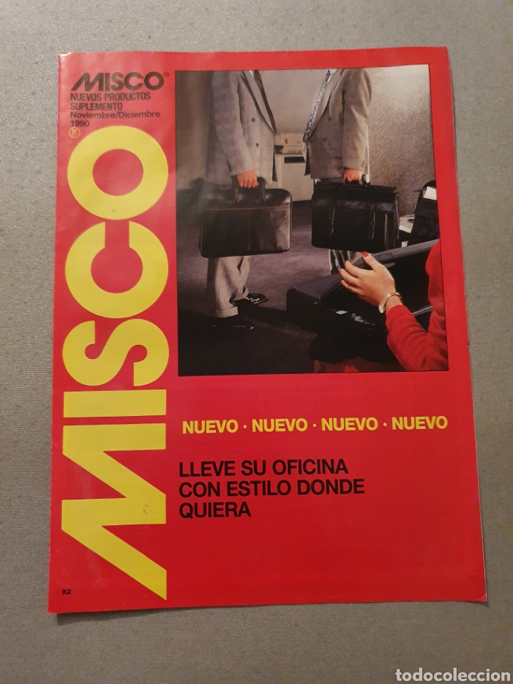 Cat&aacute;logos publicitarios: Catalogo MISCO+suplemento+ Documento de suscripci&oacute;n 1990 - Foto 7