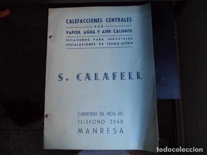 Werbekataloge: Catalogo calefacciones centrales Roca. S.Calafell. Manresa
