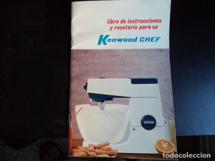 Werbekataloge: Catalogo de instrucciones y recetario para Kenwood Chef.