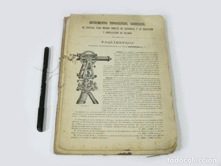 Catalogues publicitaires: GRAN CAT&Aacute;LOGO DE PRODUCTOS DEL COMERCIO VALLUERCA. TEODOLITOS, HERRAMIENTAS, MATERIAL DE DIBUJO, ETC