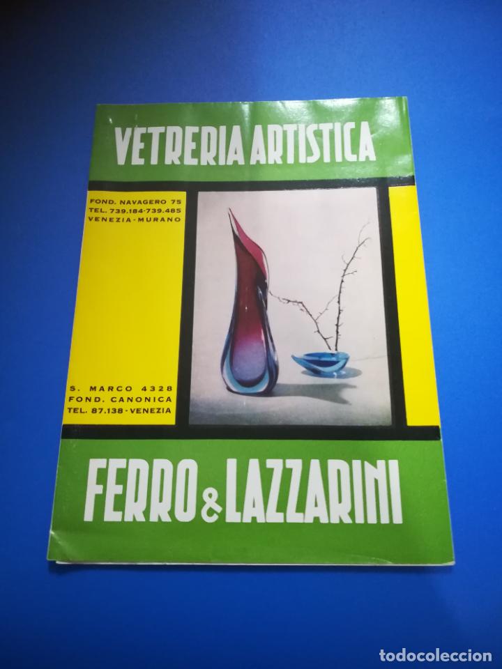 Werbekataloge: PUBLICIDAD. VETTRERIA ARTISTICA. FERRO & LAZZARINI. VENECIA. VER