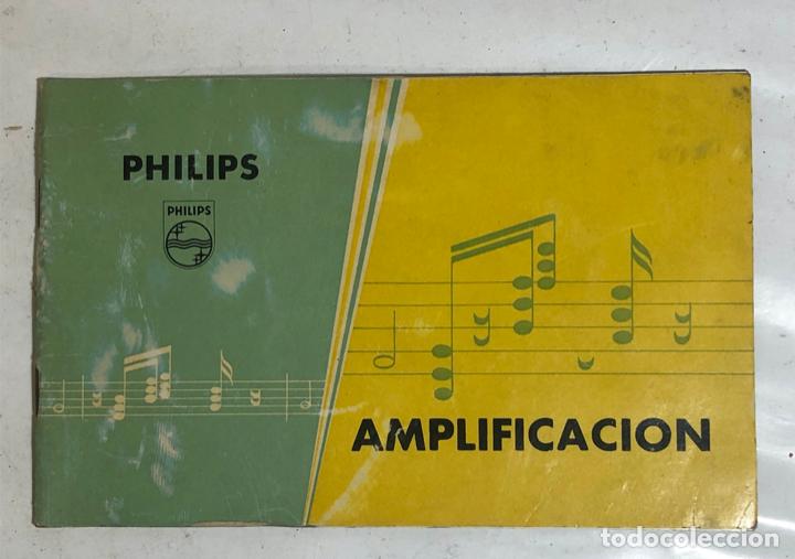 Cat&aacute;logos publicitarios: AMPLIFICACION PHILIPS - CATALOGO MUY ILUSTRADO 1958