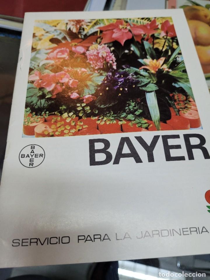 Advertising Catalogs: SERVICIO PARA LA JARDINERIA BAYER 1972