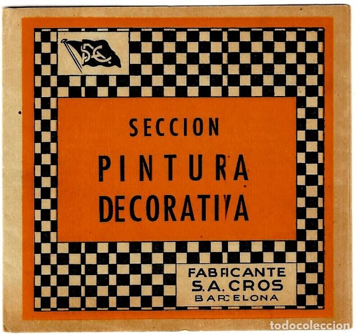 Catalogues publicitaires: Cat&aacute;logo S.A. CROS de Pintura Decorativa (Esmaltes. Barnices...) - Guanos, Drogas y Azufres Ales&aacute;n