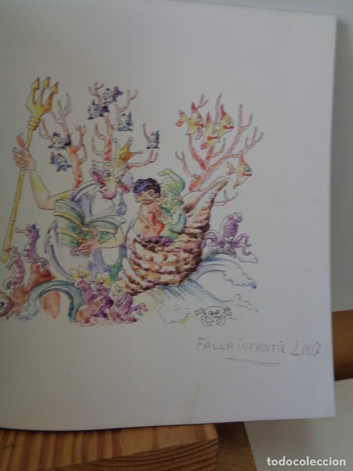 Catalogues publicitaires: &iexcl;&iexcl; LLIBRET DE FALLA, ( EL Palau, Llibret a&ntilde;o.- 2007.) Especial. Dibujos Y Dedicatoria D &rdquo;RIPOLLES. !