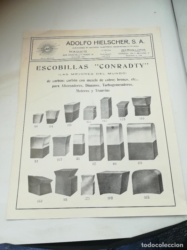 Catalogues publicitaires: PUBLICIDAD. ADOLFO HIELSCHER S.A. ESCOBILLAS CONRADTY. VER INTERIOR. 6 P&Aacute;GINAS. VER