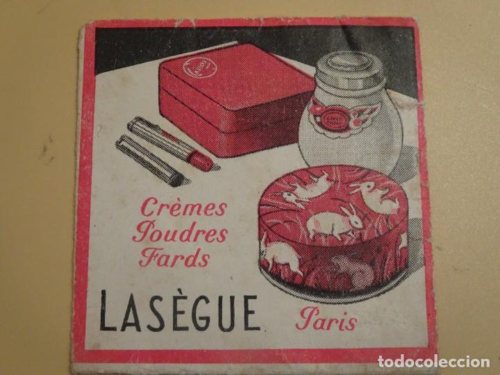 Cat&aacute;logos publicitarios: ANTIGUA MUESTRA SIN ABRIR, PUBLICIDAD, CREME LASEGUE, PARIS, VER FOTOS