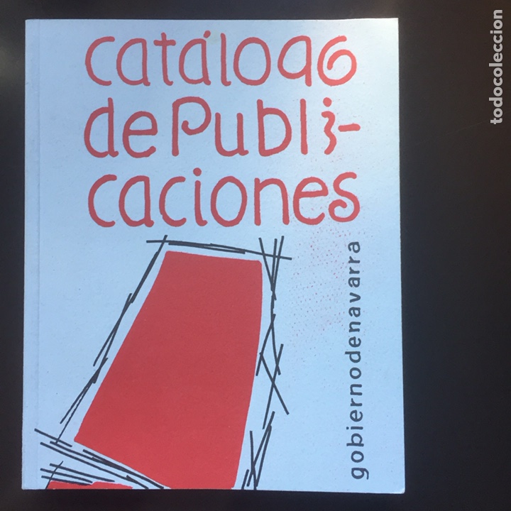 Werbekataloge: CAT&Aacute;LOGO DE PUBLICACIONES . GOBIERNO DE NAVARRA.1996