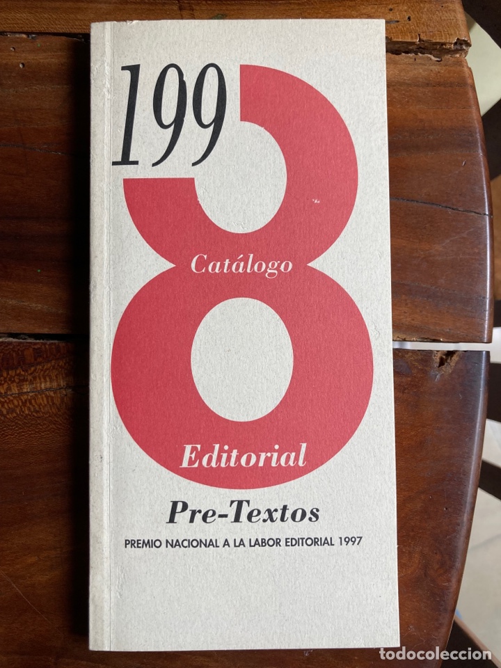 Advertising Catalogs: Catalogo editorial Pre-Textos 1977. Valencia