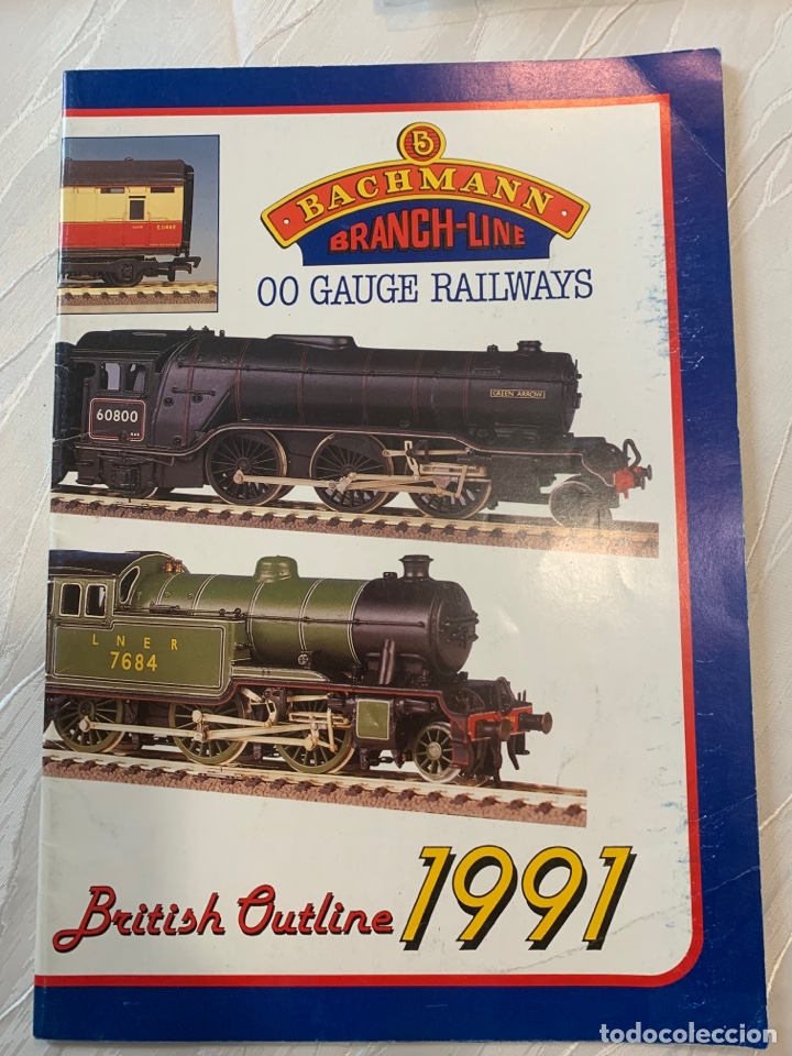 Cat&aacute;logos publicit&aacute;rios: Cat&aacute;logo Bachmann Branch-Line 1991, Hornby Lionel Roco Fleischmann