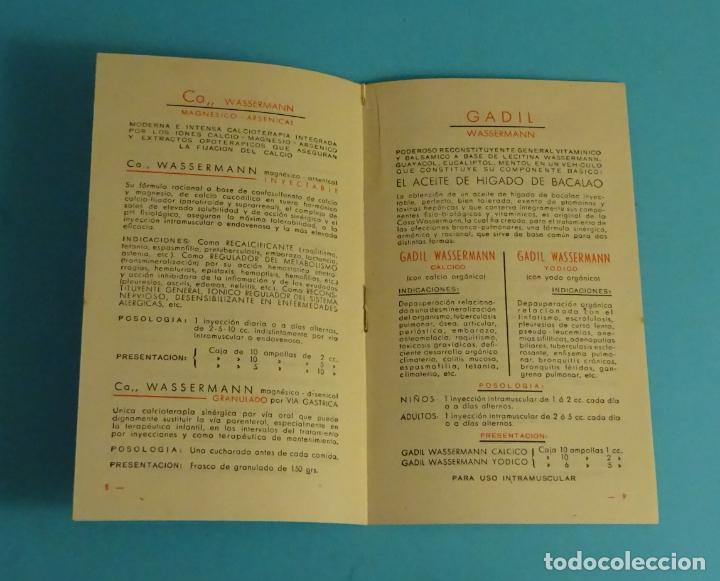 Cat&aacute;logos publicitarios: VADEM&Eacute;CUM LABORATORIOS WASSERMANN - Foto 2