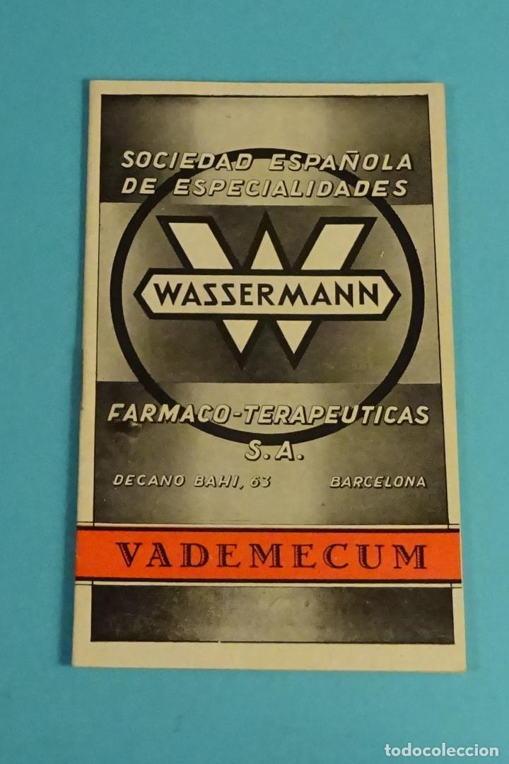 Cat&aacute;logos publicitarios: VADEM&Eacute;CUM LABORATORIOS WASSERMANN - Foto 1