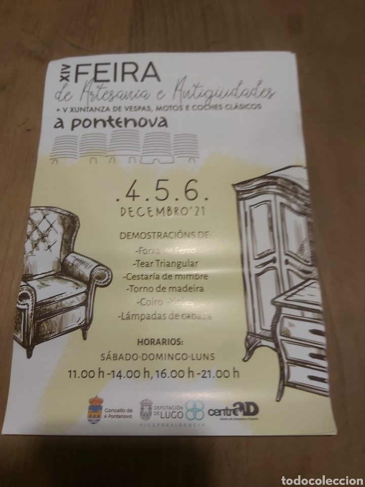 Werbekataloge: A PONTENOVA LUGO XIV FEIRA ARRESANIA E ANTIG&Uuml;EDADES 2021 PROGRAMAS