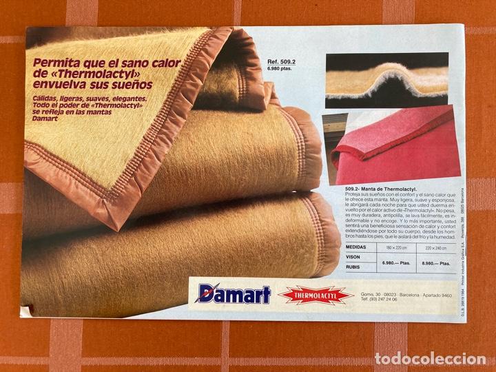 catálogo publicidad productos damart thermolacy - Acheter Catalogues  publicitaires anciens sur todocoleccion