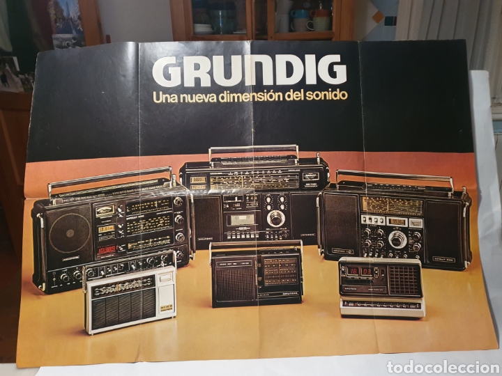 Werbekataloge: GRUNDIG AUDIO. CATALOGO DESPLEGABLE. A&Ntilde;O 1980.