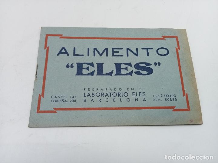 Werbekataloge: CATALOGO PUBLICITARIO ALIMENTO ELES. BARCELONA. COMPOSICI&Oacute;N, INFORMACI&Oacute;N, ILUSTRADO. VER