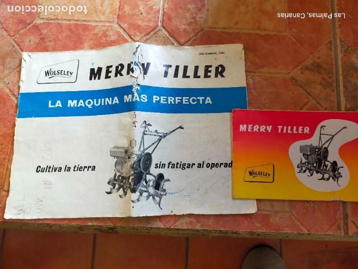 Cat&aacute;logos publicitarios: Antiguo cat&aacute;logo maquinaria aradora Wolseley Merry Tiller