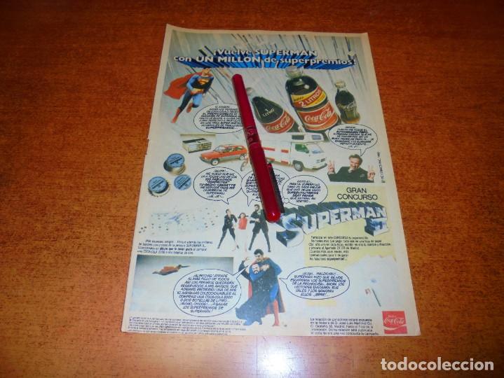 Catalogues publicitaires: PUBLICIDAD 1981: COCA COLA, CON SUPERMAN.