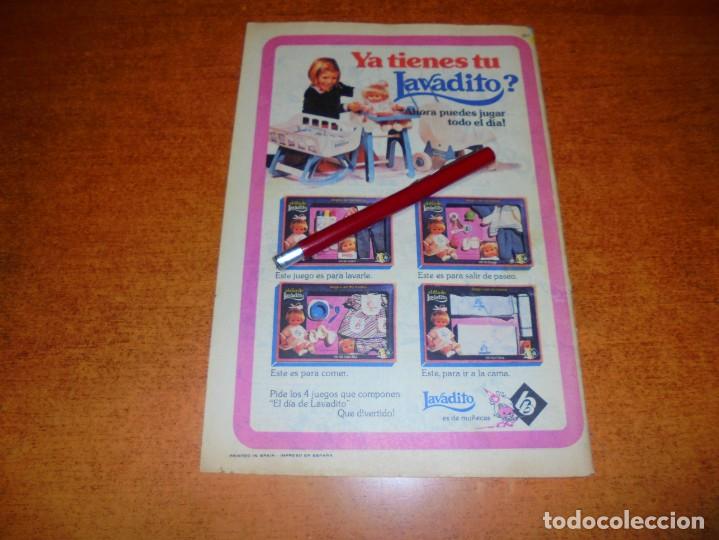 Werbekataloge: PUBLICIDAD JUGUETES 1977: LAVADITO. DE MU&Ntilde;ECAS BB.