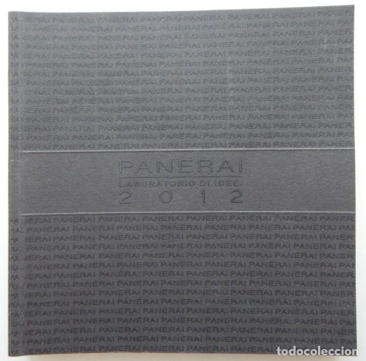 Cat&aacute;logos publicitarios: Panerai Laboratorio di idee 2012 - Foto 1