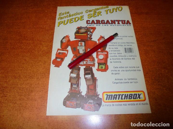 Cat&aacute;logos publicitarios: PUBLICIDAD 1987: GARGANT&Uacute;A DE MATCHBOX