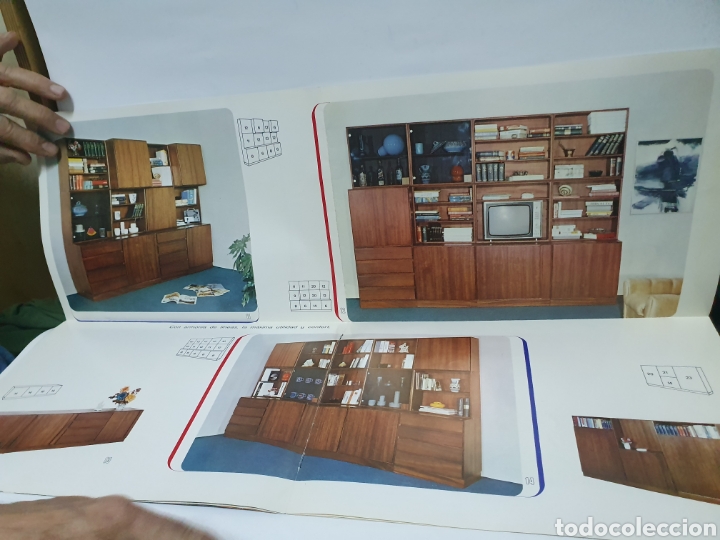 Cat&aacute;logos publicitarios: FLEX. MODUL FLEX. CATALOGO MUEBLES. A&Ntilde;O 1973. - Foto 3