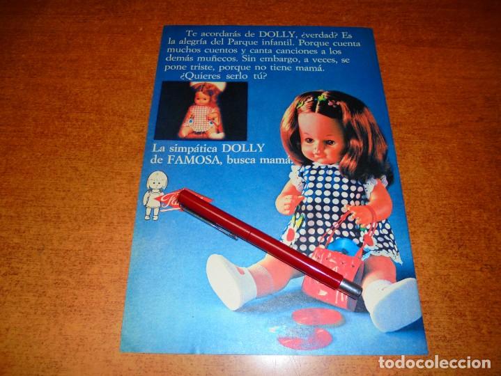 Werbekataloge: PUBLICIDAD JUGUETES 1971: MU&Ntilde;ECA DOLLY DE FAMOSA
