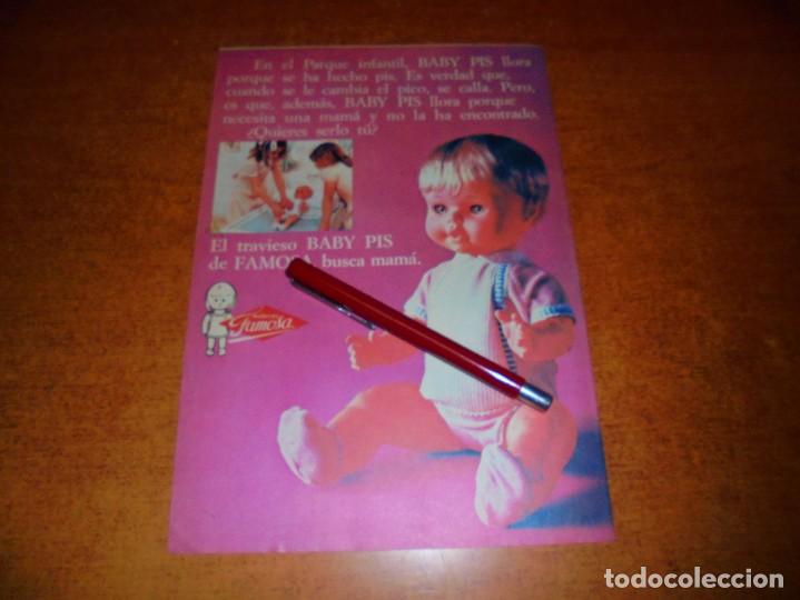 Werbekataloge: PUBLICIDAD JUGUETES 1971: MU&Ntilde;ECO BABY PIS DE FAMOSA