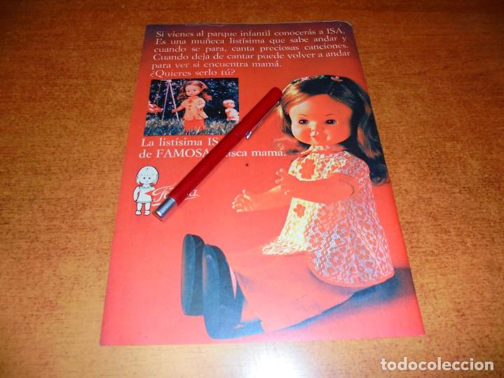 Werbekataloge: PUBLICIDAD JUGUETES 1971: MU&Ntilde;ECA ISA DE FAMOSA