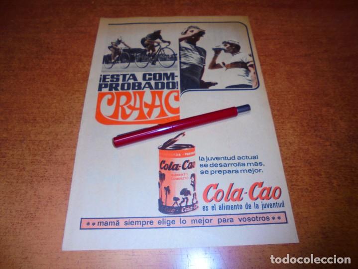 Cat&aacute;logos publicitarios: PUBLICIDAD 1966: COLA-CAO