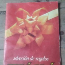 Catálogos publicitarios: CATÁLOGO SELECCIÓN DE REGALOS SUPERMERCADOS VÉGÉ. VEGE. 1976