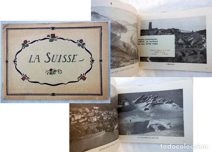 Werbekataloge: ANTIGUA PUBLICIDAD TUR&Iacute;STICA - OLD TOURISM LEAFLET : LA SUISSE 1921 (PICTURES)