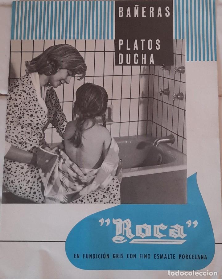 Advertising Catalogs: CAT&Aacute;LOGO DE BA&Ntilde;ERAS Y PLATOS DE DUCHA ROCA, D&Iacute;PTICO